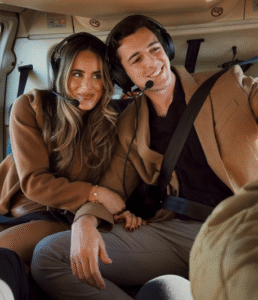 زوجان - تجربة طائرة هليكوبتر فاخرة