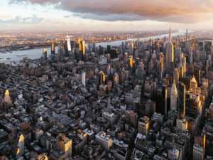 Horizonte de Manhattan - centro da cidade - Empire State Building - iStock.com|Artem Onoprienko